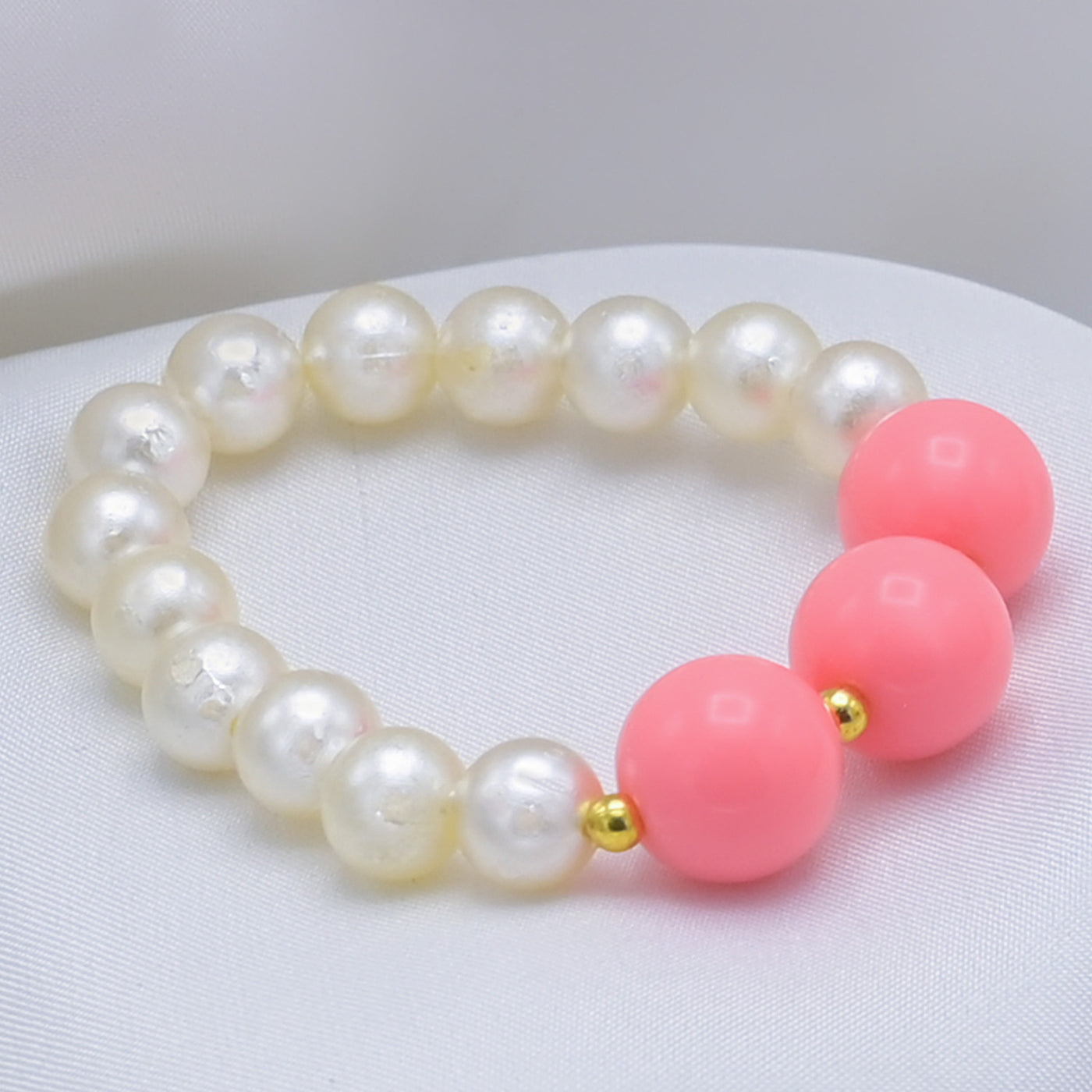 Elegant Beaded Necklace & Bracelet For Girls