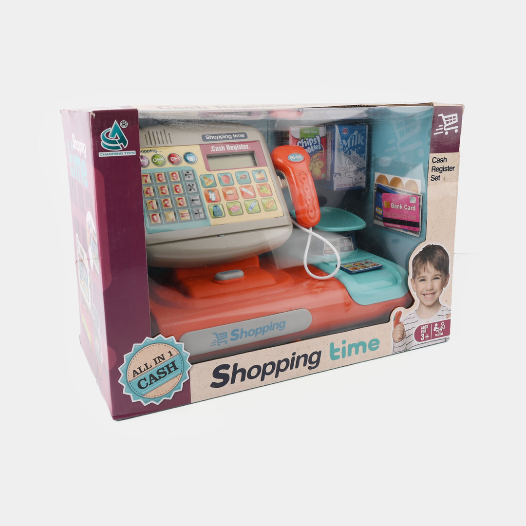 Electronic Cash Register Playset – Pretend Play Toy For Kids