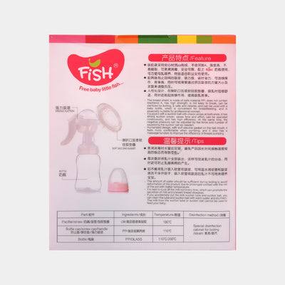 Manual Breast Pump With Bottle 180Ml