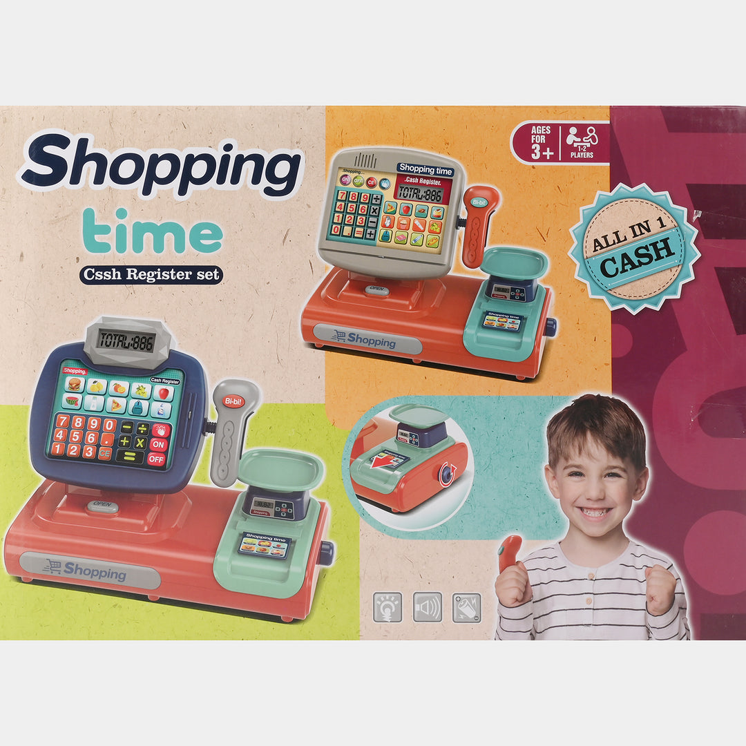 Electronic Cash Register Playset – Pretend Play Toy For Kids
