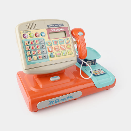 Electronic Cash Register Playset – Pretend Play Toy For Kids