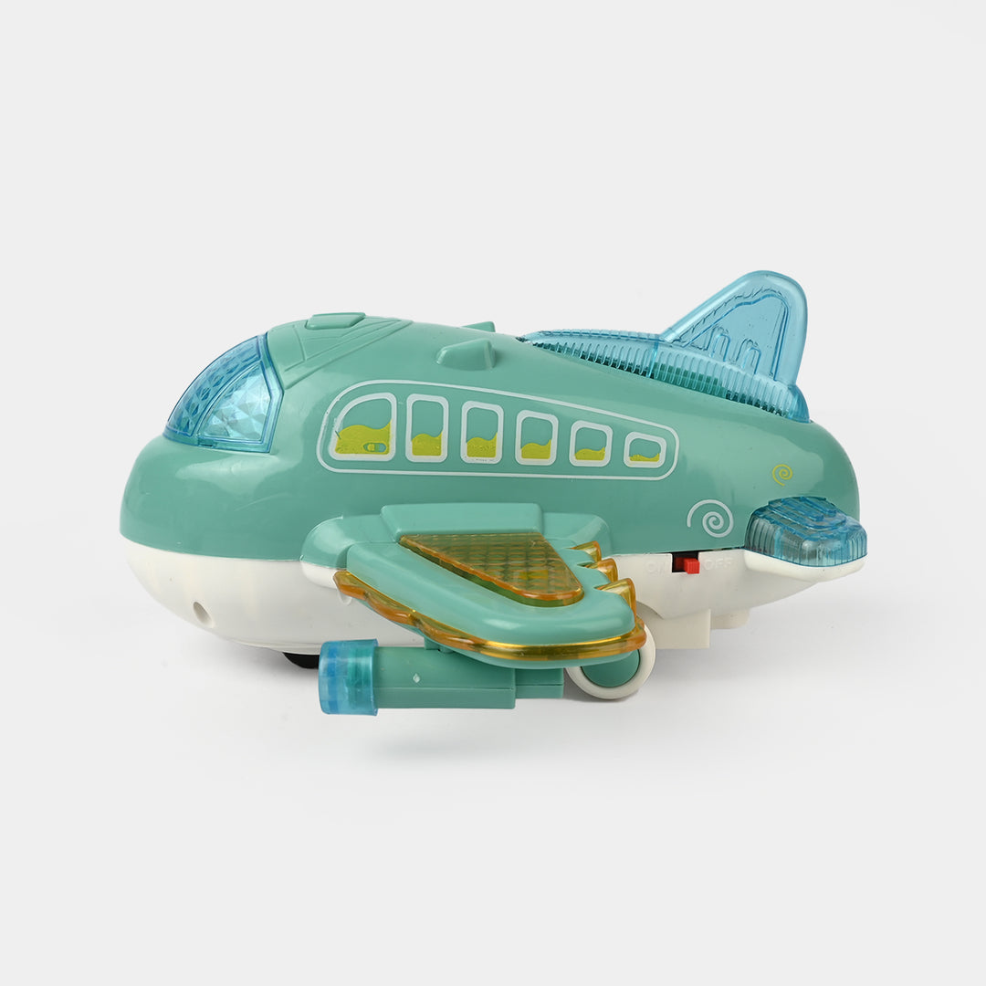 Aircraft ELECTRIC Toy Airplane With Light & Music