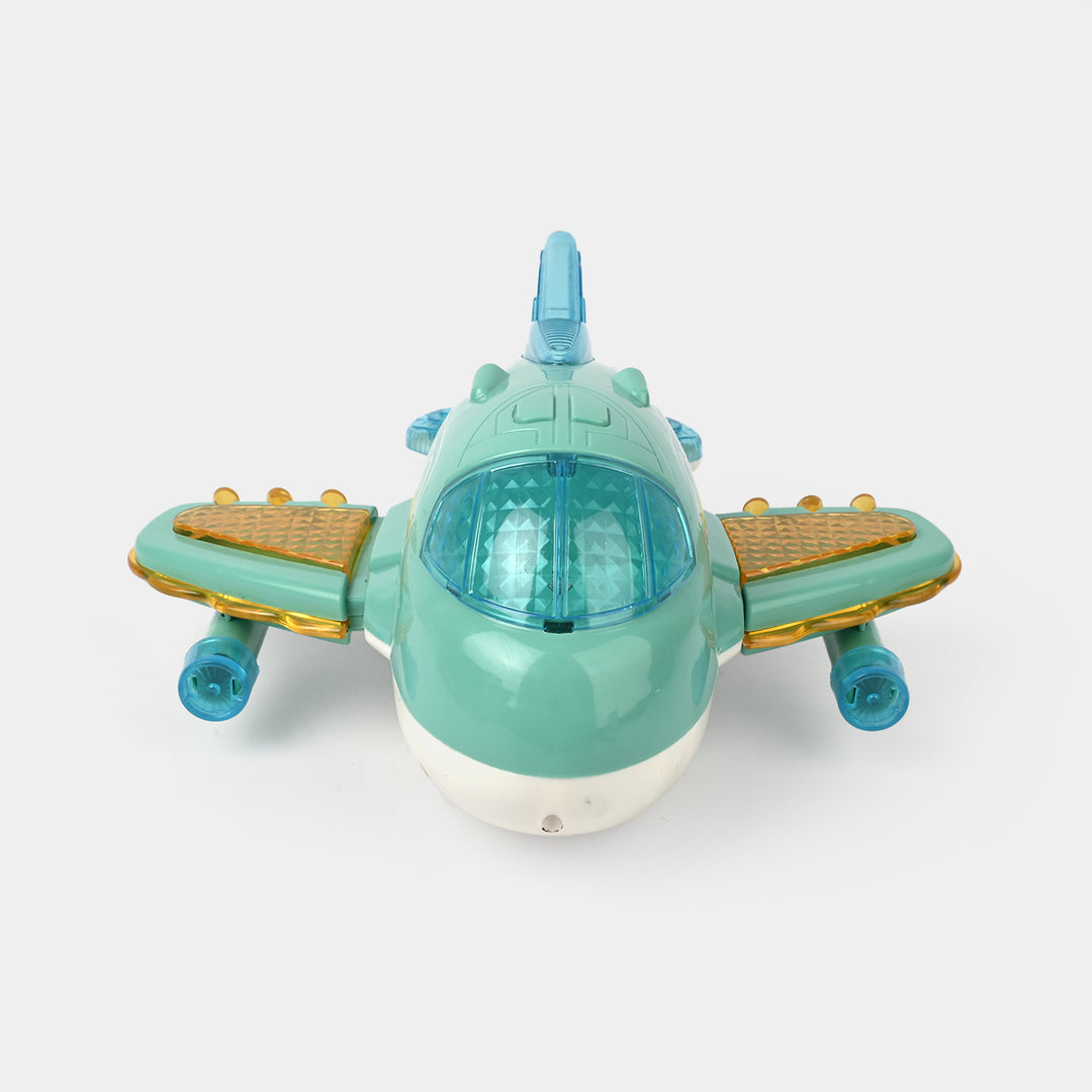 Aircraft ELECTRIC Toy Airplane With Light & Music