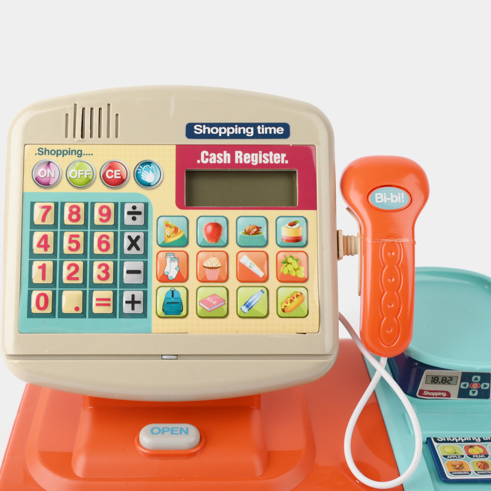 Electronic Cash Register Playset – Pretend Play Toy For Kids