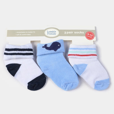 Charm Design Socks Pack of 3 Pair For Infant