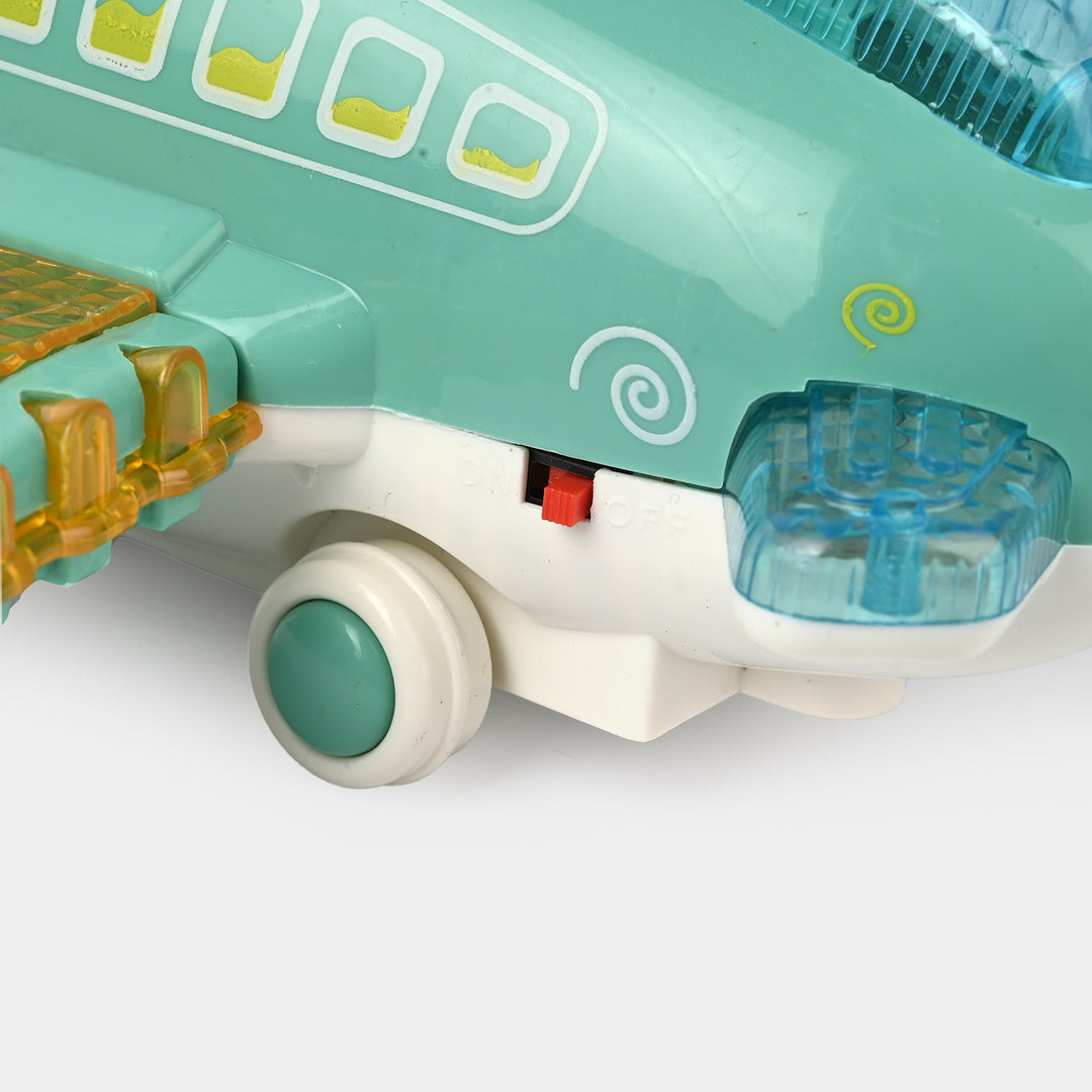 Aircraft ELECTRIC Toy Airplane With Light & Music