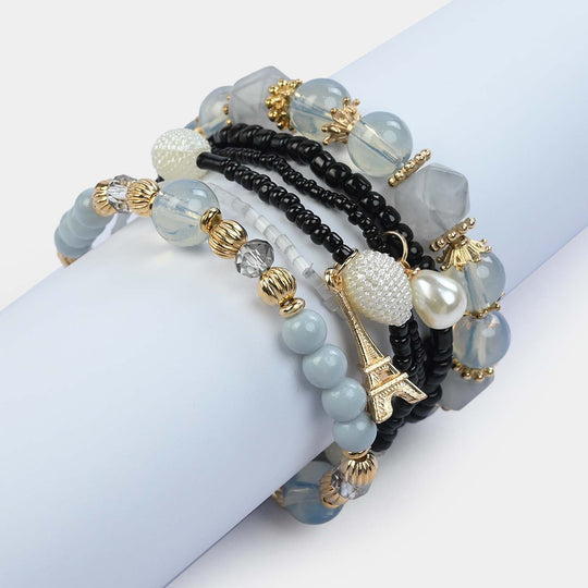 Fancy Crystal Beaded Bracelet for Girls
