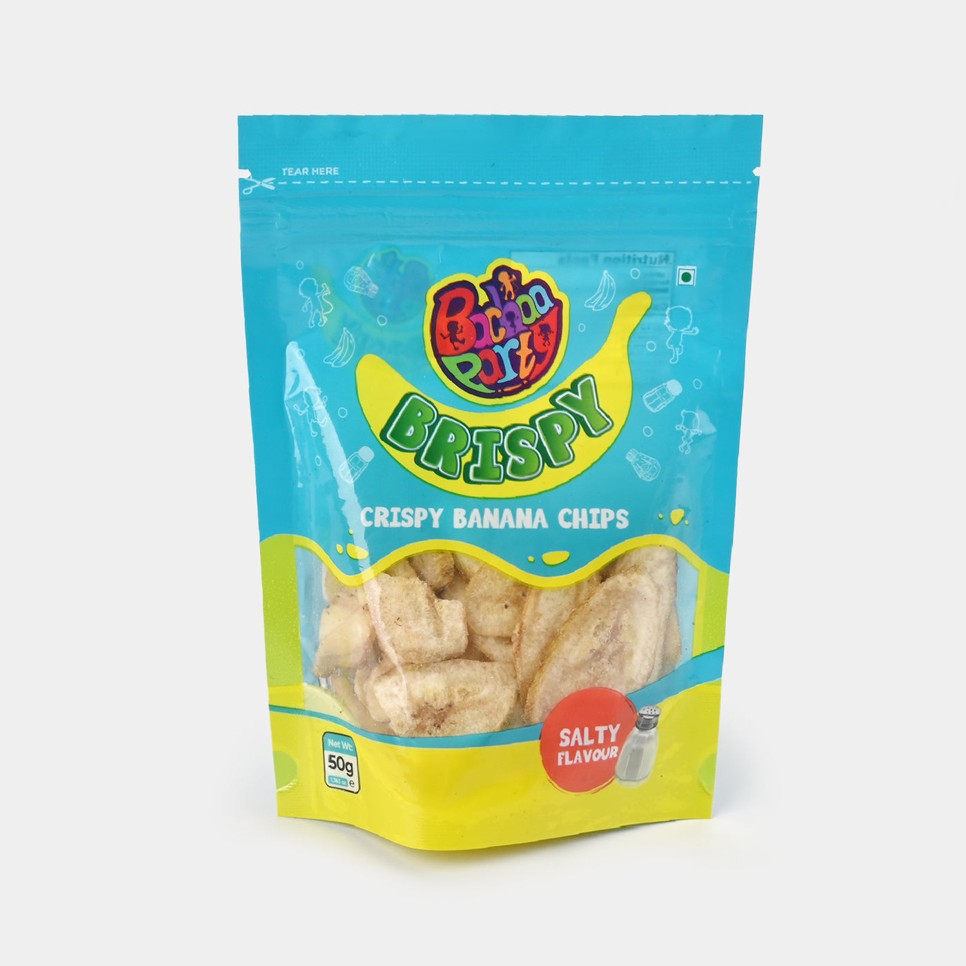 Brispy Banana Chips Salty 50g