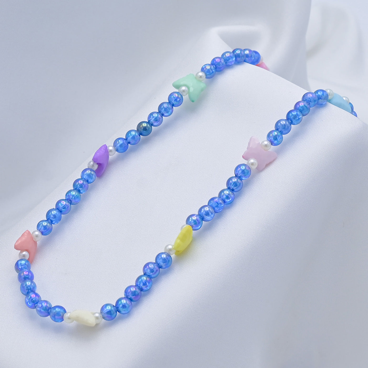 Elegant Beaded Necklace & Bracelet For Girls