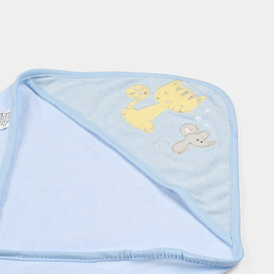 Baby Hooded Bath Towel + Washcloths 5Pcs