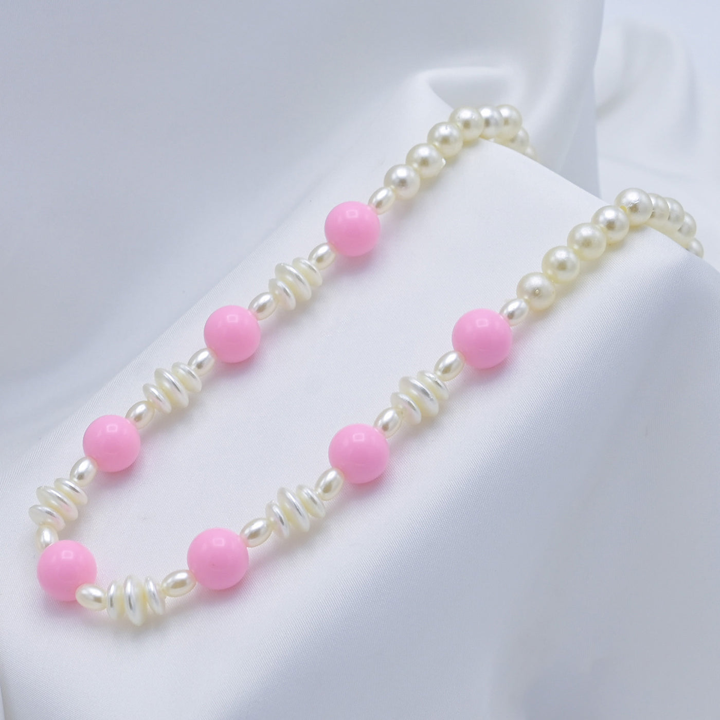 Elegant Beaded Necklace & Bracelet For Girls