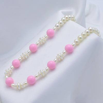 Elegant Beaded Necklace & Bracelet For Girls