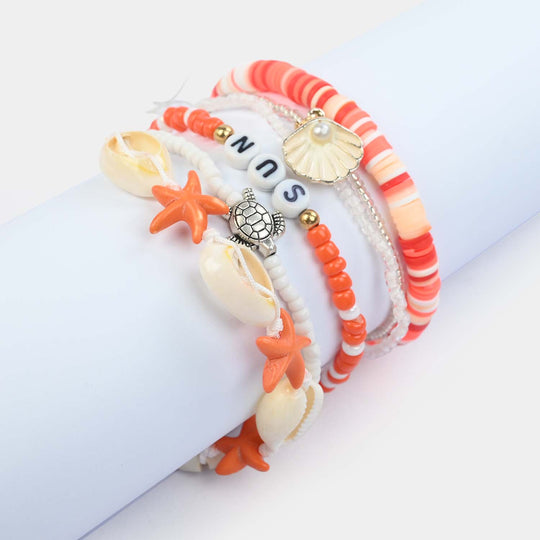 Fancy Crystal Beaded Bracelet for Girls