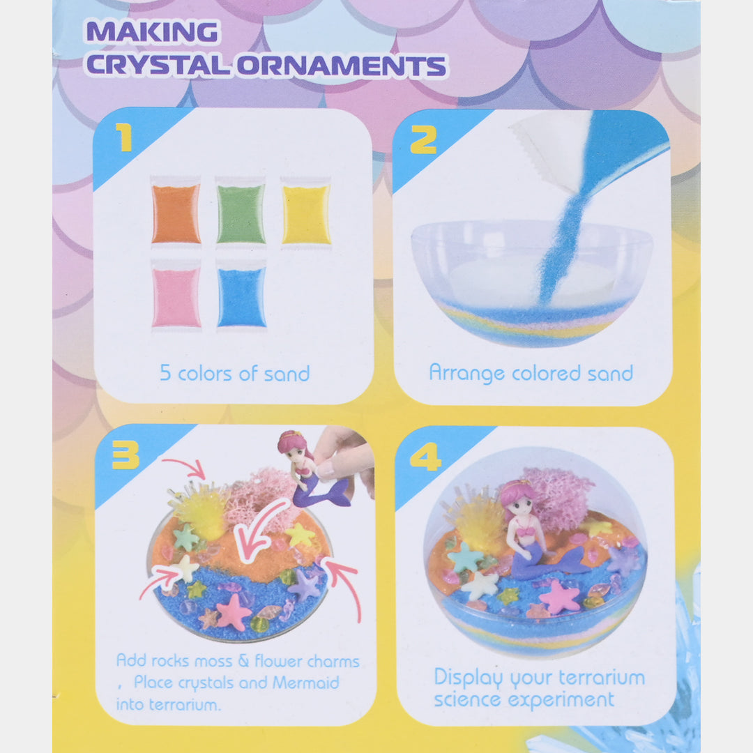 DIY Crystal Growing Terrarium Kit