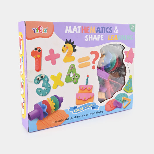 Mathematics Learning Color Dough Play Set