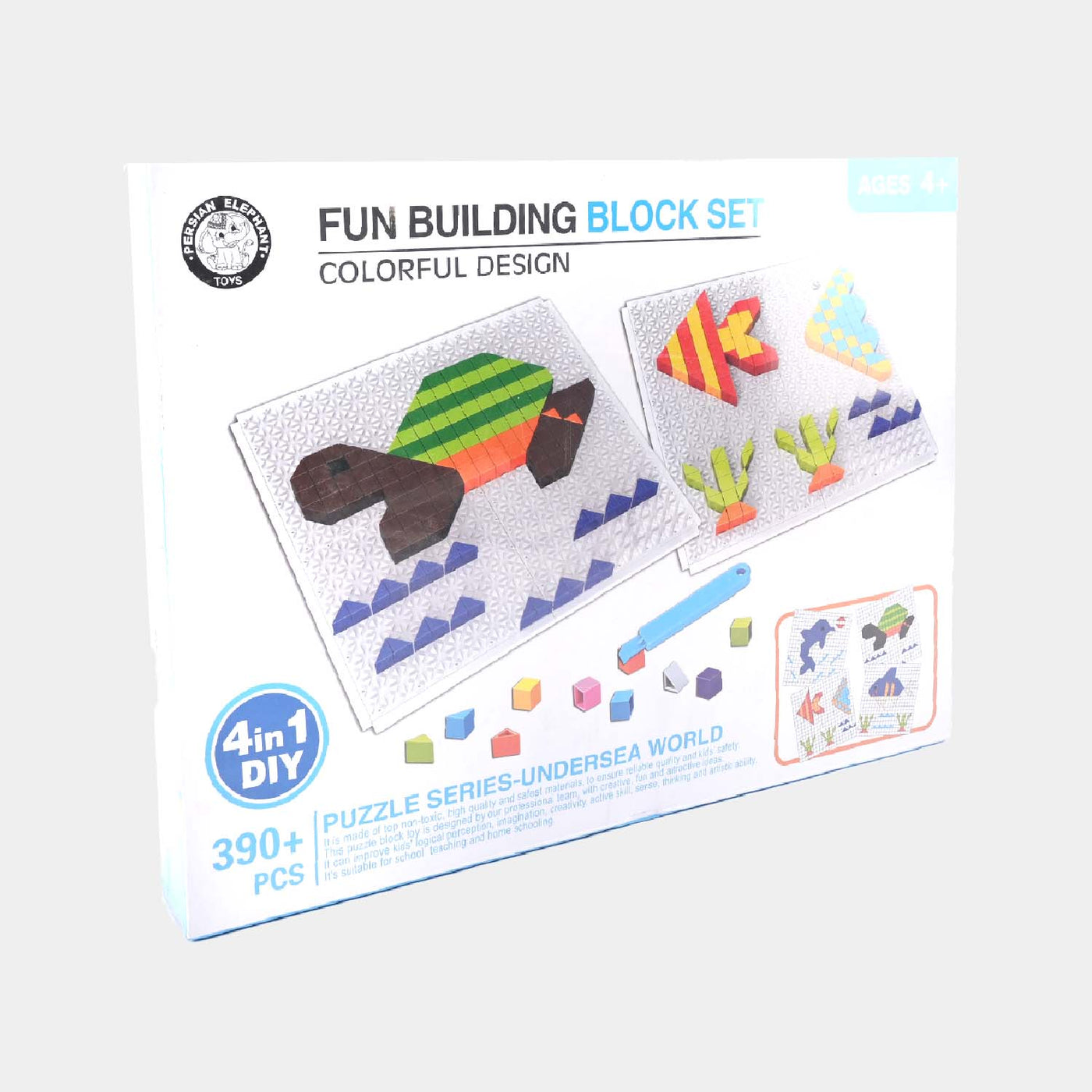 Fun Building Block Set | 390Pcs