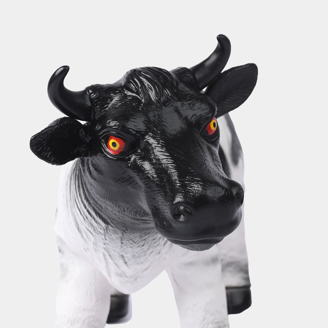 Rubber Farm Cow With Sound Toy For Kids