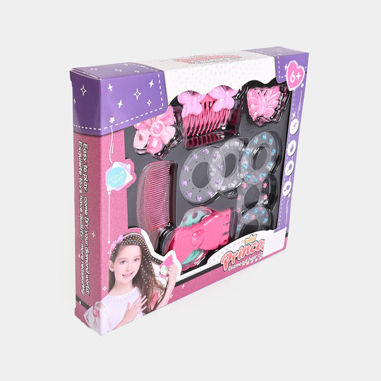 Hair Clip & Gem Stamping Playset