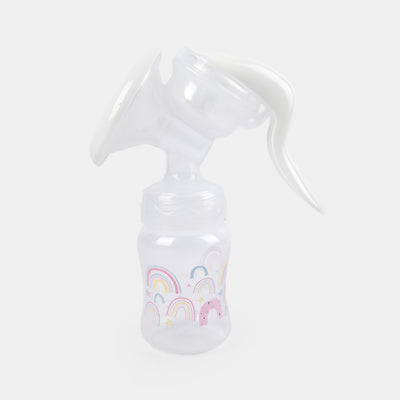 Manual Breast Pump With Bottle 180Ml