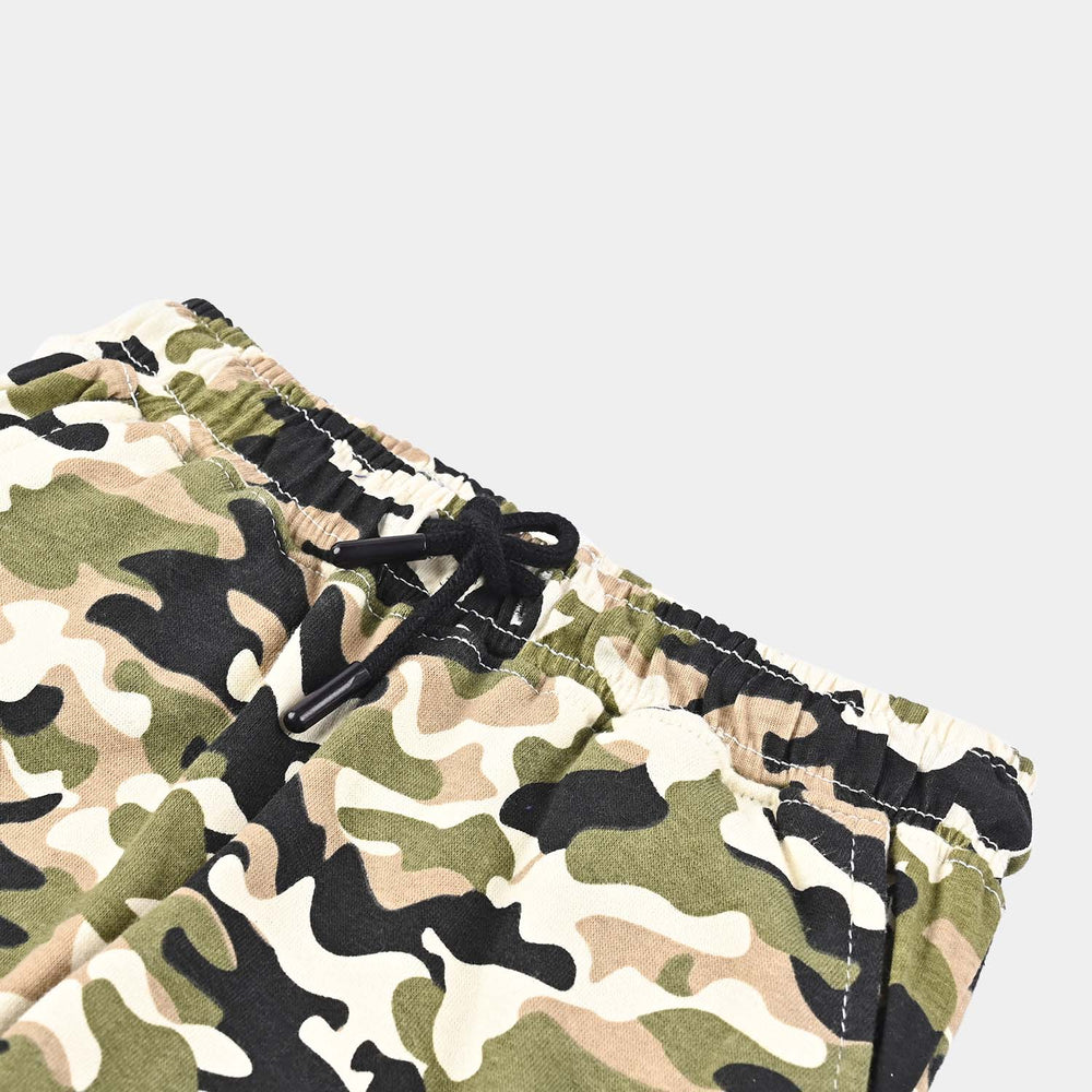 Boys Cotton Terry Pyjama Camo