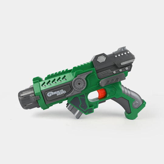 Blaster Target Toy with Hero Character & Mask