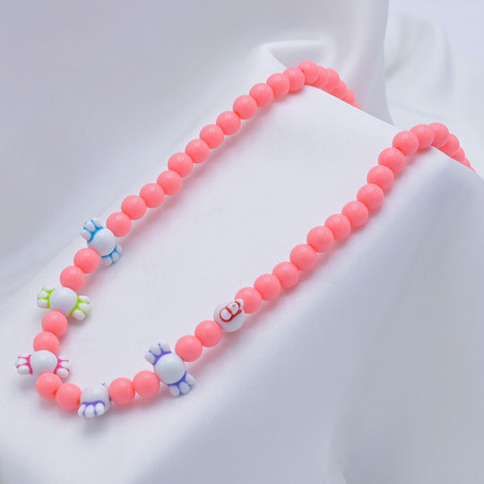 Elegant Beaded Necklace & Bracelet For Girls