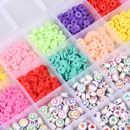 Girls Beads Set For Creative Play With Scissor