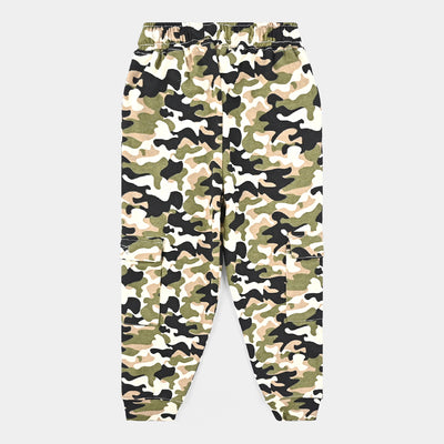 Boys Cotton Terry Pyjama Camo