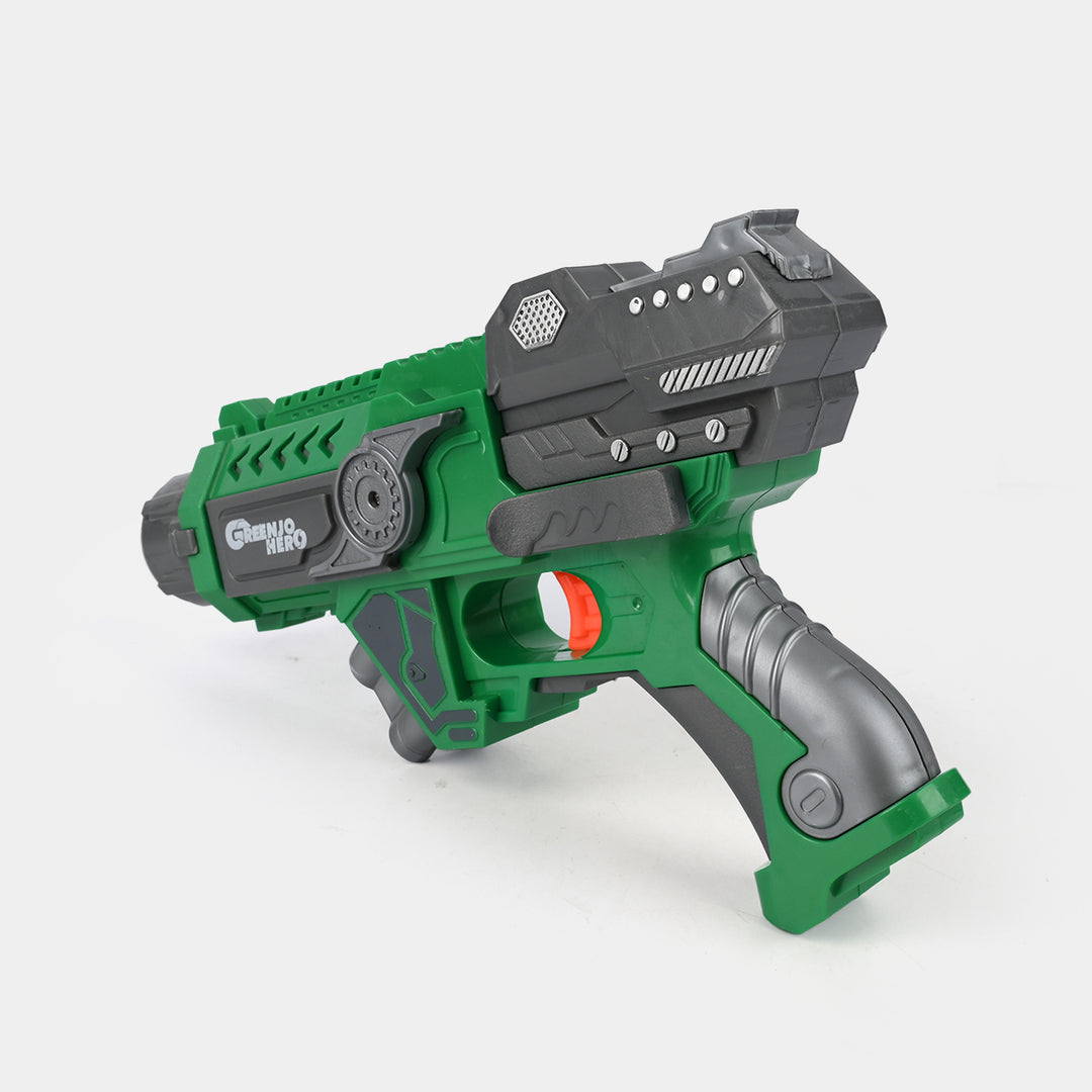 Blaster Target Toy with Hero Character & Mask