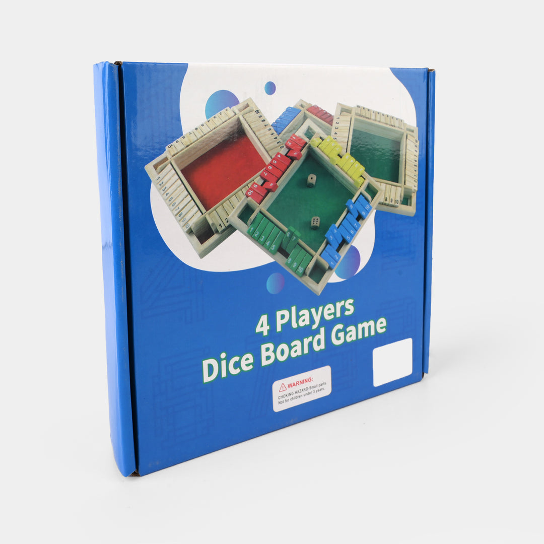 Multi Sided Dice Number Wooden Family Board Game