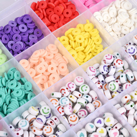 Girls Beads Set For Creative Play With Scissor