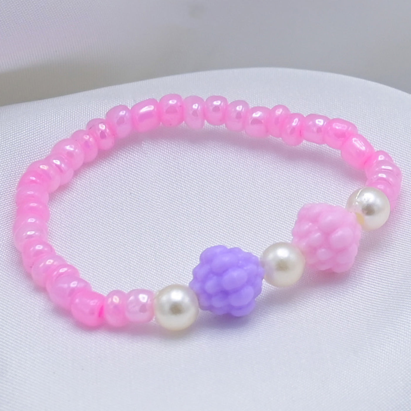 Elegant Beaded Necklace & Bracelet For Girls