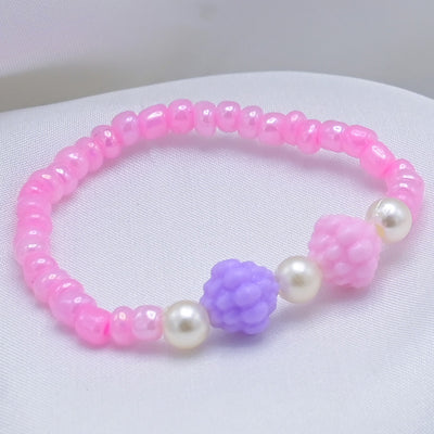 Elegant Beaded Necklace & Bracelet For Girls