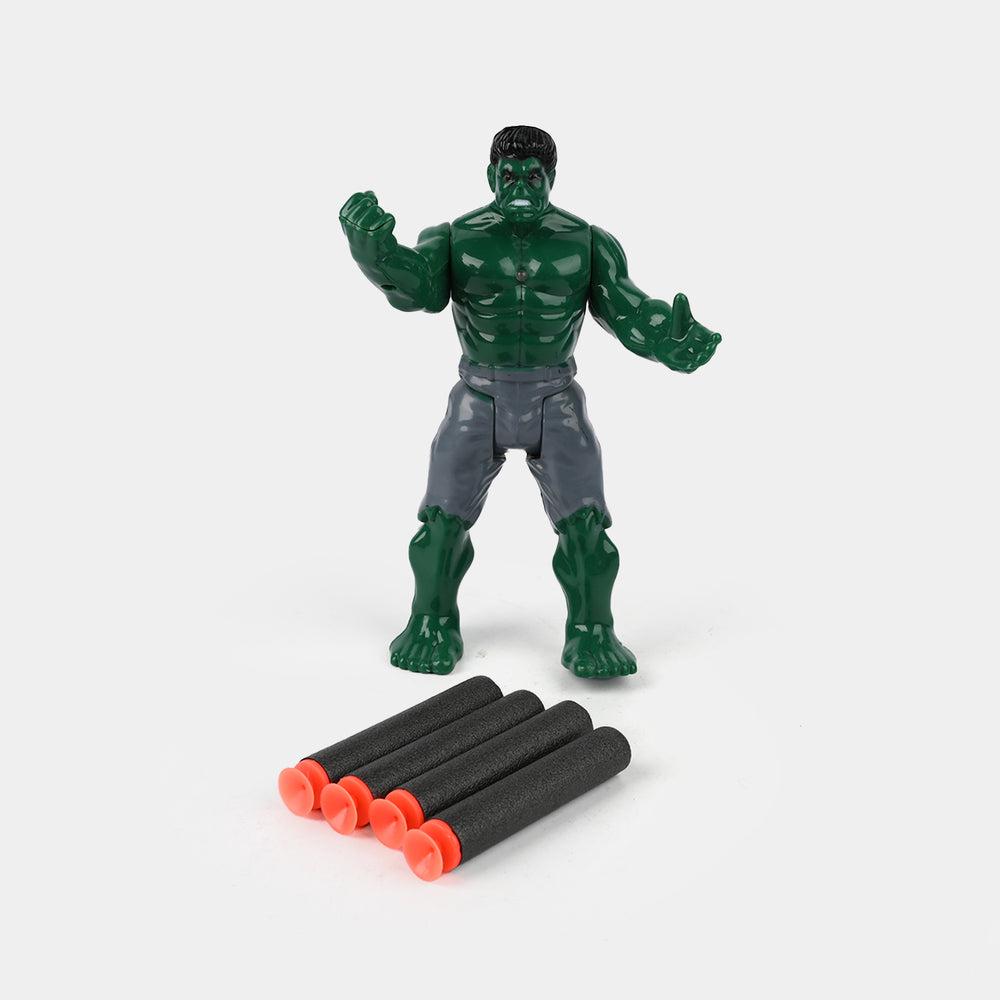 Blaster Target Toy with Hero Character & Mask