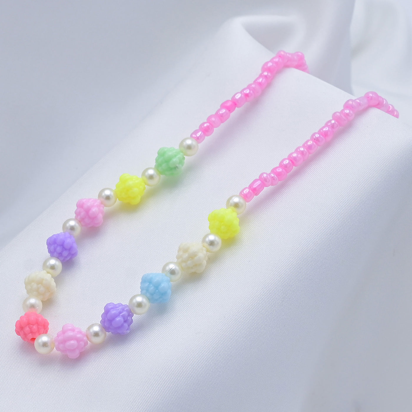 Elegant Beaded Necklace & Bracelet For Girls