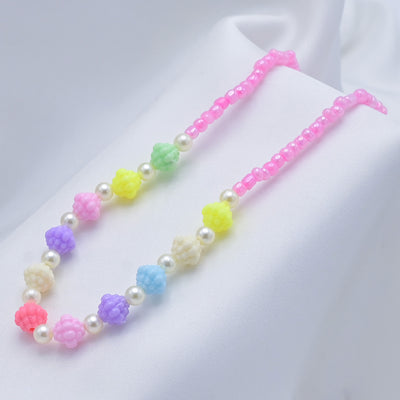 Elegant Beaded Necklace & Bracelet For Girls