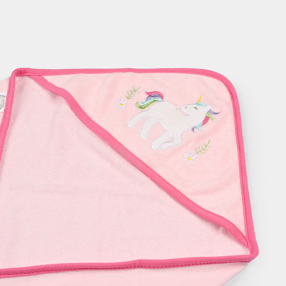 Baby Hooded Bath Towel + 5 PCs Face Towel