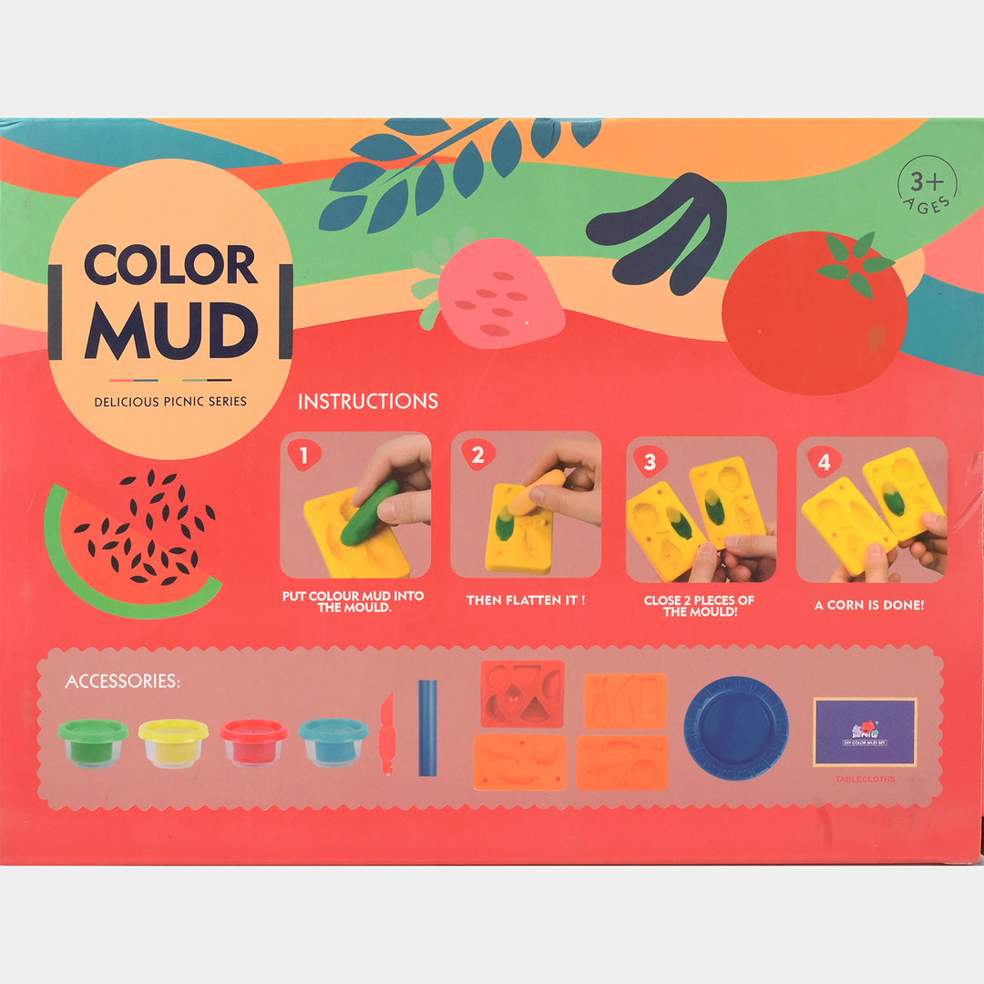 DIY Color Dough Delicious Picnic Play Set
