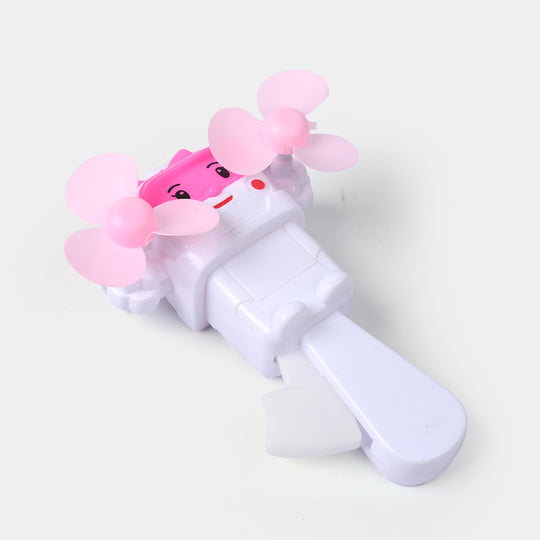 Handheld Kids Fan | Easy-to-Use Manual Cooling Toy