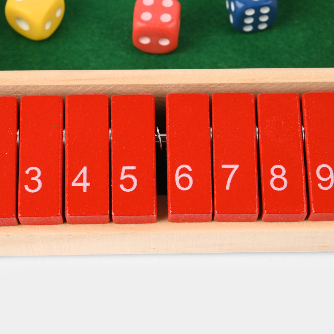 Multi Sided Dice Number Wooden Family Board Game