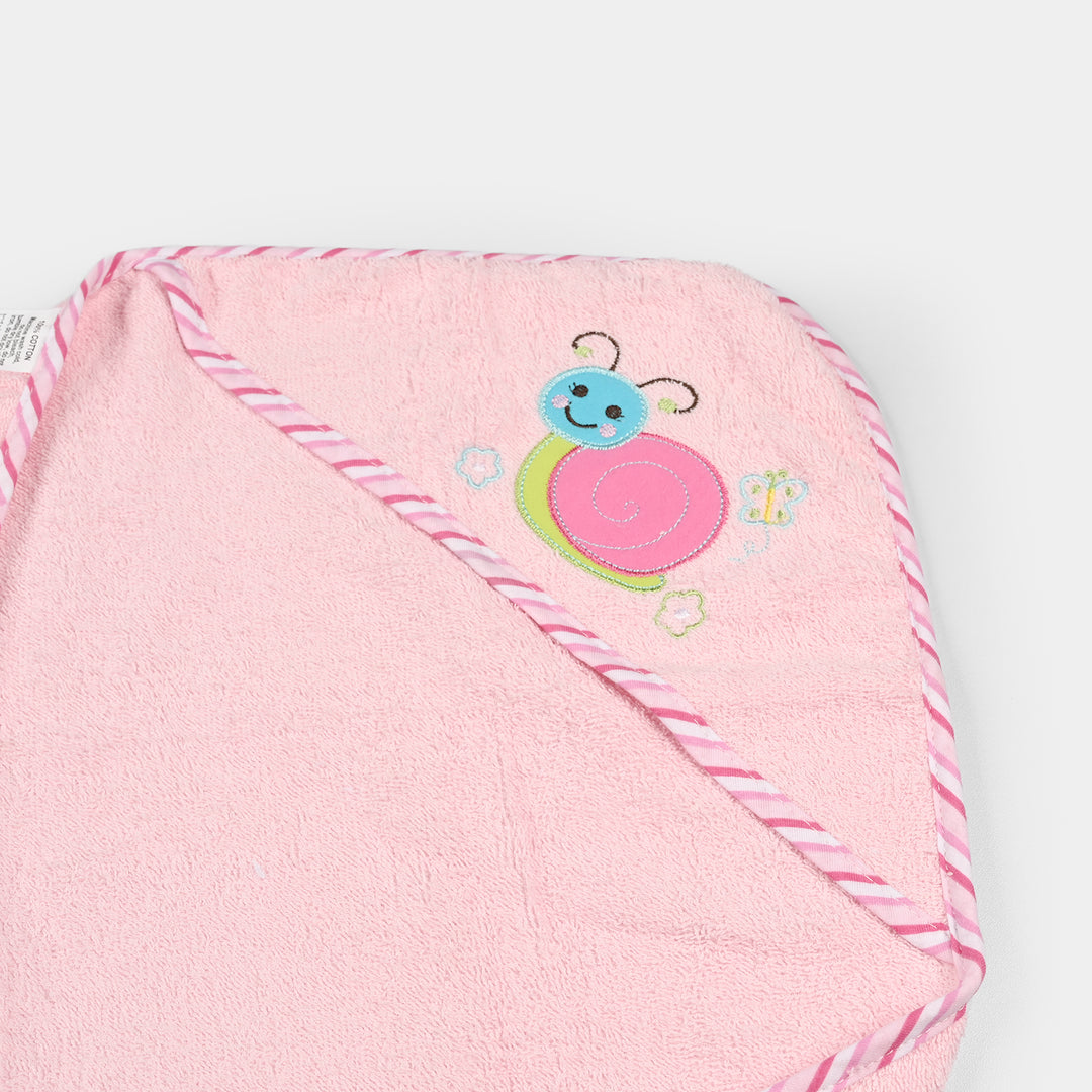 Baby Hooded Bath Towel + Washcloths 5Pcs
