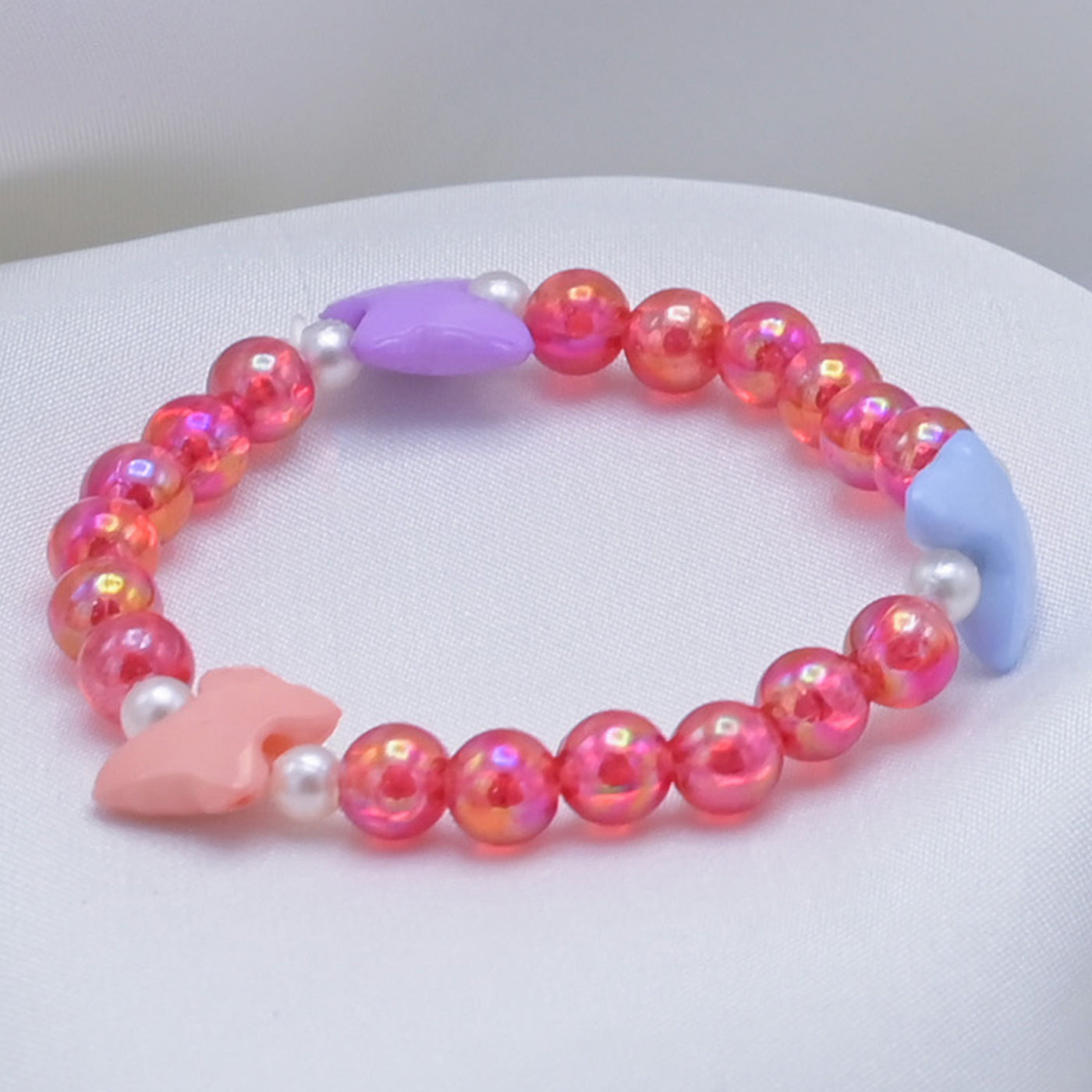 Elegant Beaded Necklace & Bracelet For Girls