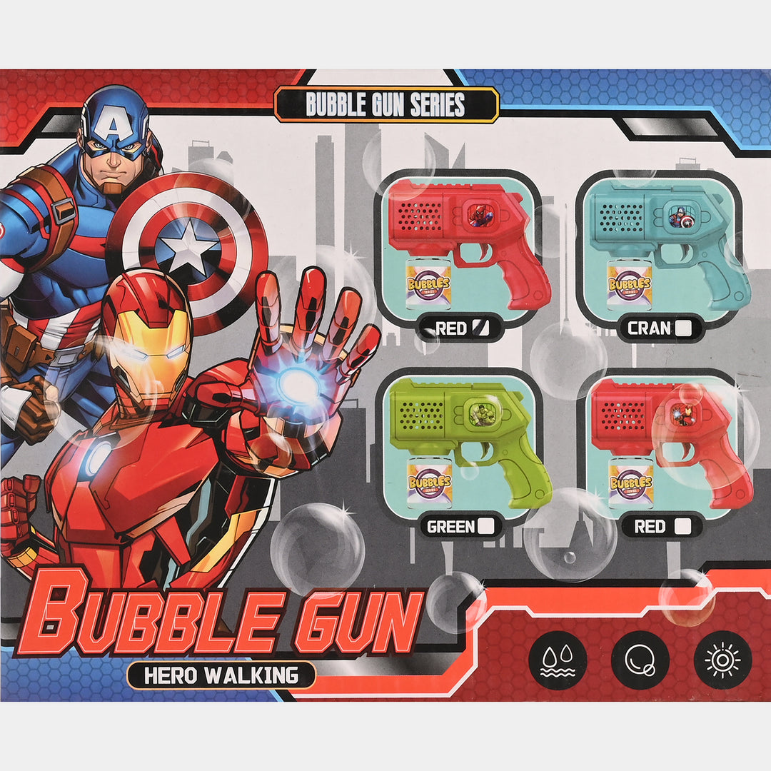 Electric Bubble Blaster with Light for Kids