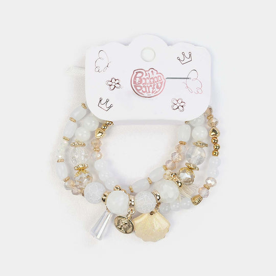 Fancy Crystal Beaded Bracelet for Girls