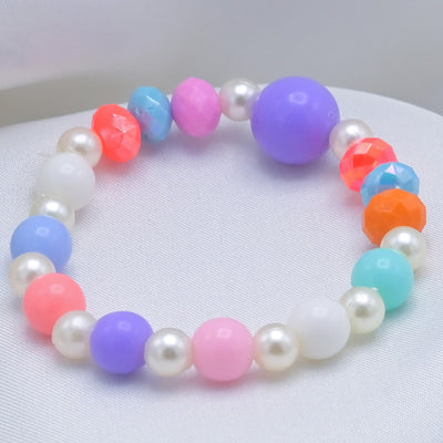 Elegant Beaded Necklace & Bracelet For Girls