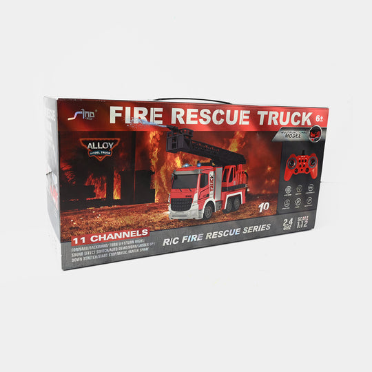 Remote Control Alloy Fire Rescue Truck Set