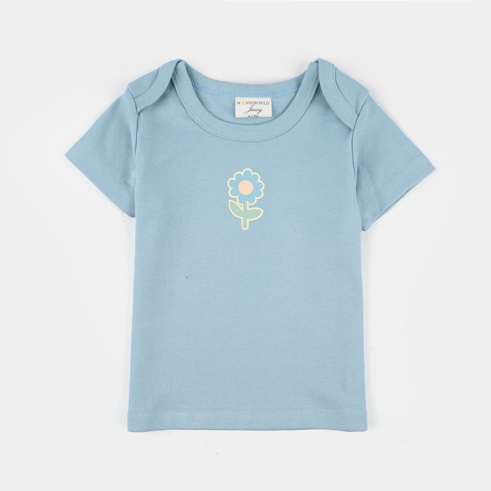 Infant Girls Jersey/Terry 3Pc Gift Set 287-120 E-C-WHITE