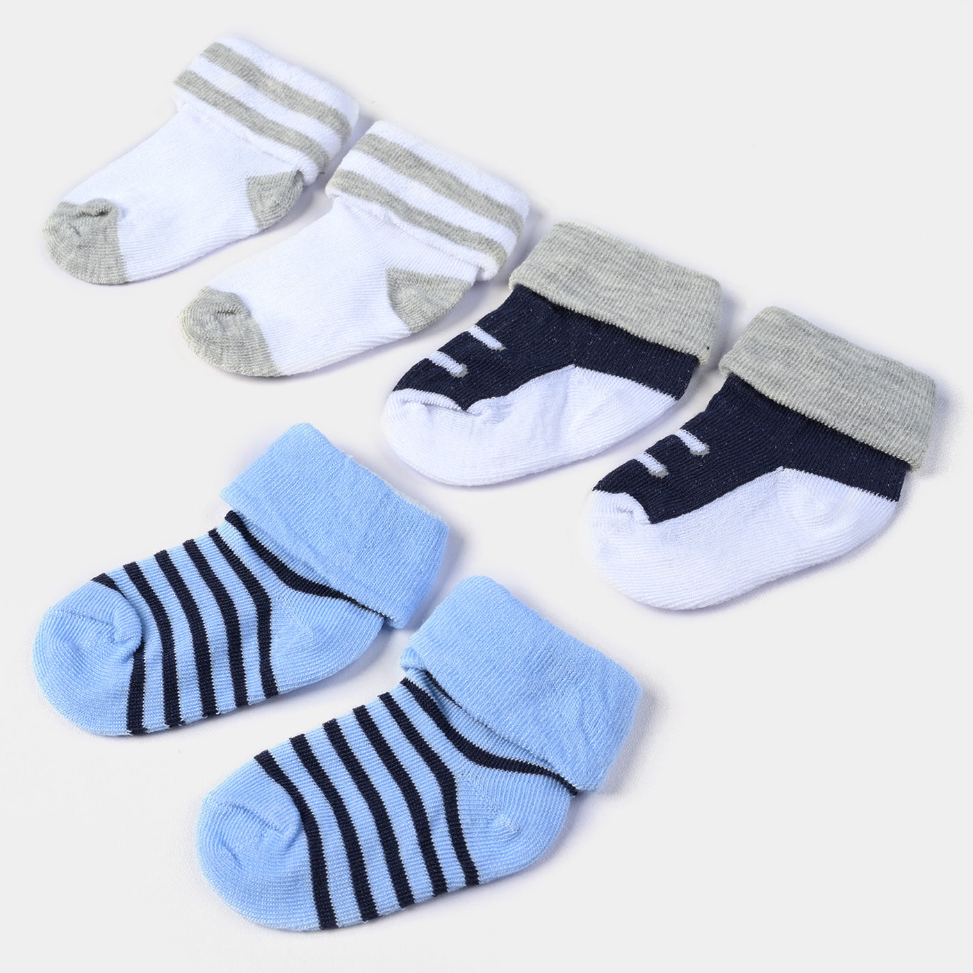 Charm Design Socks Pack of 3 Pair For Infant