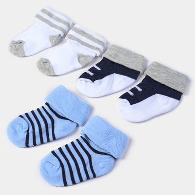 Charm Design Socks Pack of 3 Pair For Infant