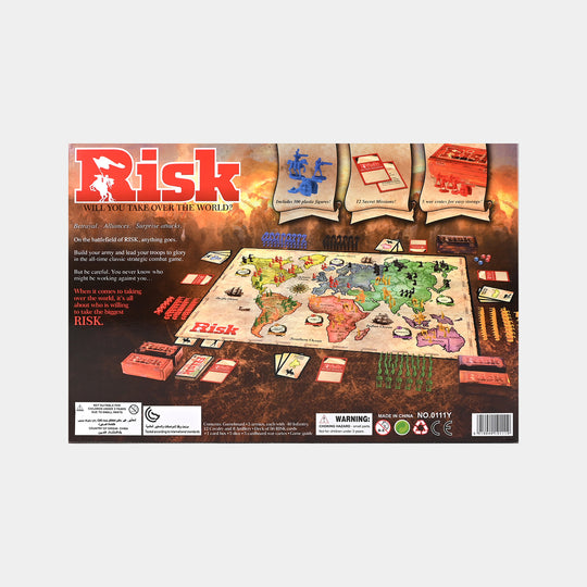 Strategic Conquest Risk Board Game